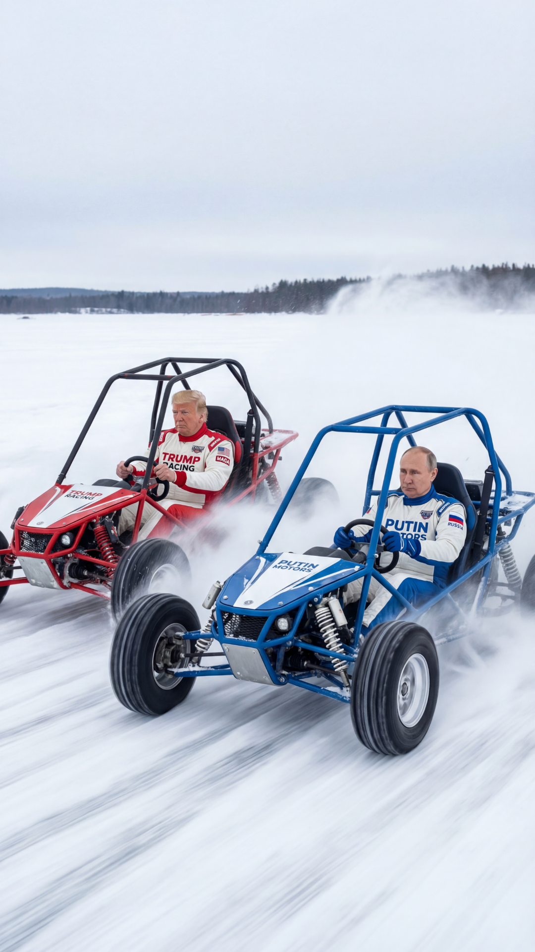 Nascar Legends: Donald & Putin