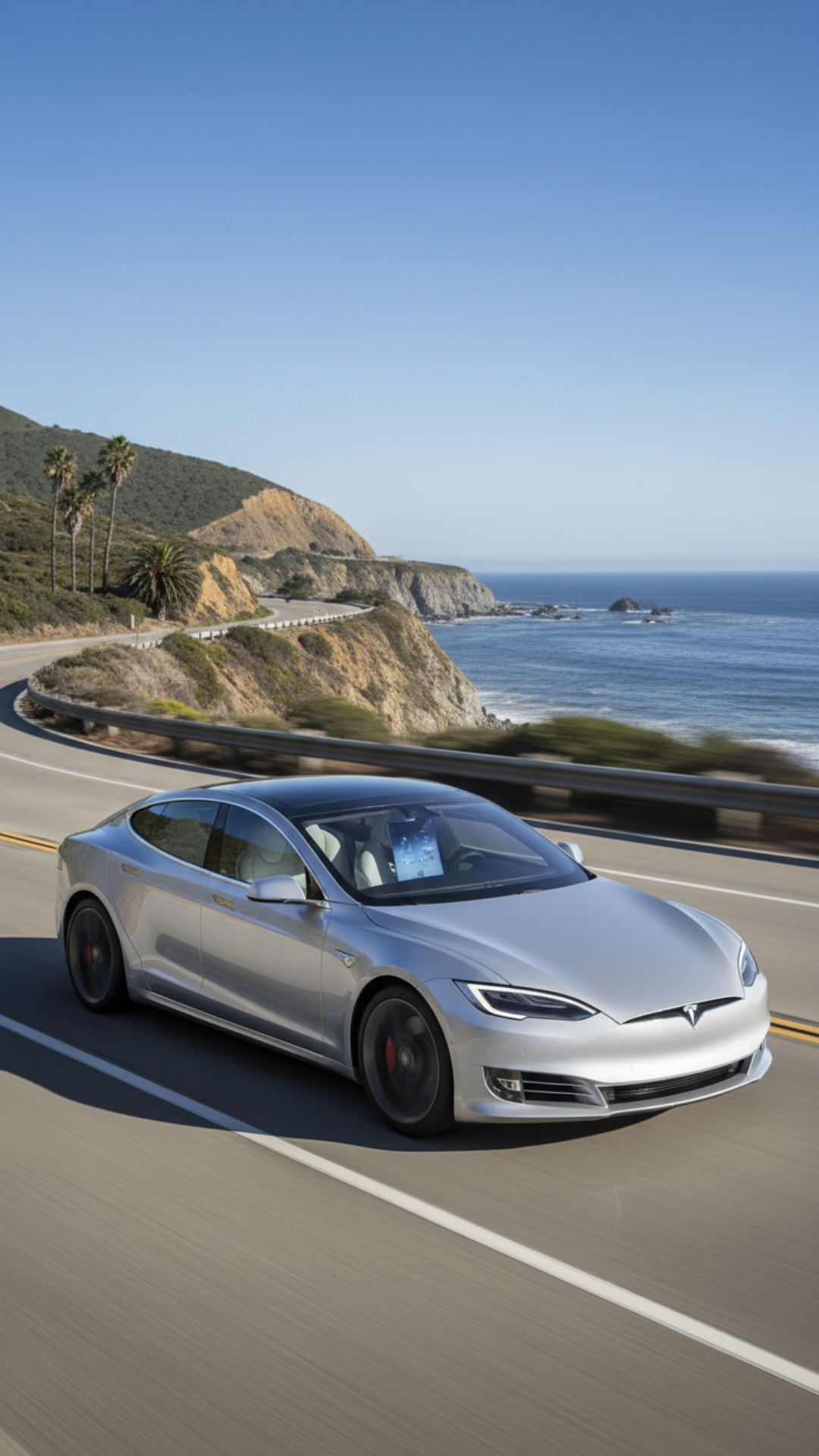 Give me a detailed list of all recent Tesla models in production today. I basically want to know what models they have in production, and specific specs Speed ,Milage , special features(if available) and Price and when you do it, depict the cars on the different continents on the Earth. Try not to repeat continents. If you show a continent where people are actually living, other than Antarctica or something like that, like Europe or Africa, place the car in a popular location.
Make sure the car is moving on some form of terrain, and when you show people, make sure it's not too many people. But remember, it has to be a popular location if it's a live-in or livable continent.
Make sure this is a representation of the actual cars in production. Do not repeat cars, and the continent part is just for the background scenery. The important detail here I want to get information about all Tesla models in production. Make it professional. show all tesla in production Today Check Online and make all locations scenic