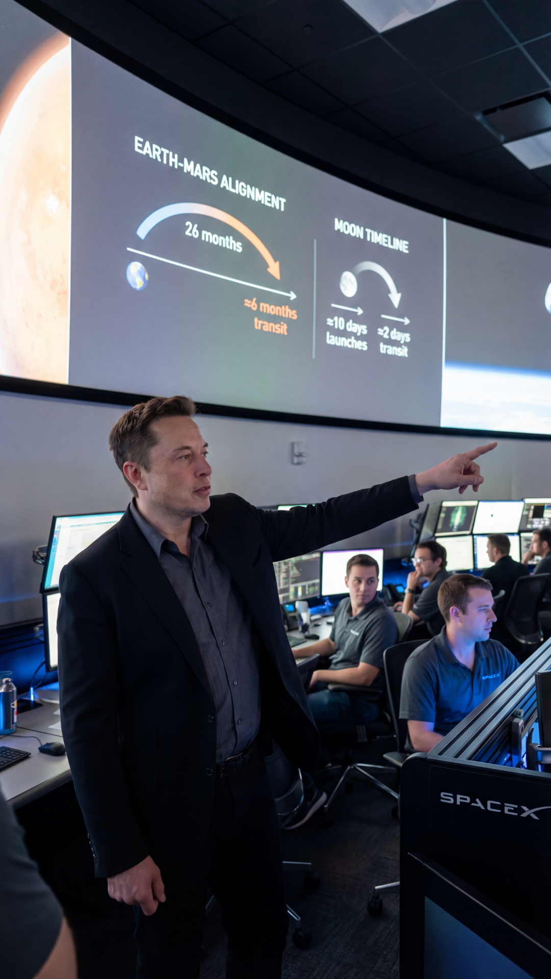 why did elon musk kill the mars plan and now he decided that the Moon is the best alternative check online