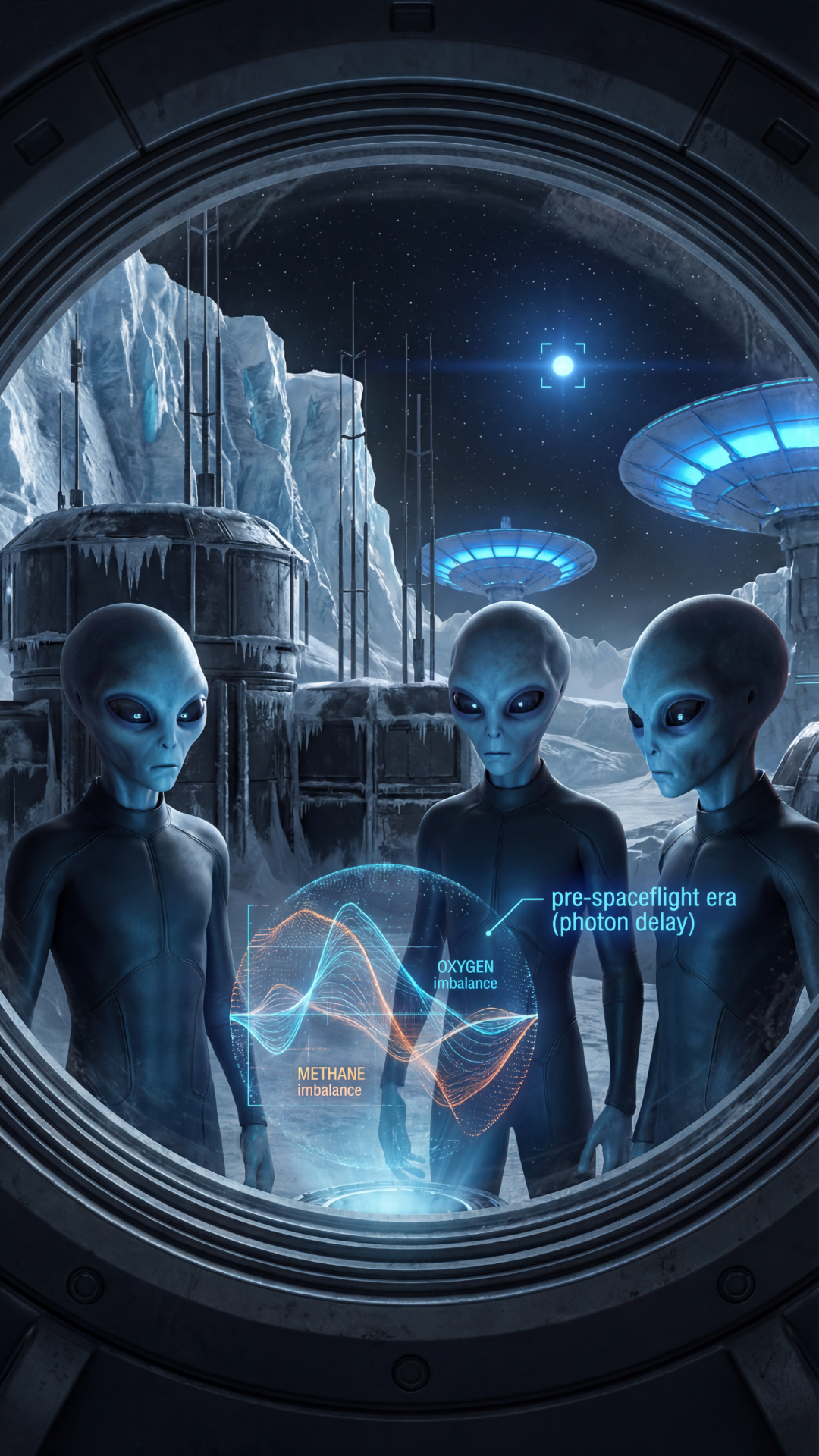 If space is seprated by time ie (space time) how could we ever find aliens as we see space not as it is but as it was aliens will see us as we where not as we are isnt it logical to say we have no idea if a palnet far far away we observe has life as we see it as it was(same if they looking at us they see earth b4 humans) so isnt ot logical to say the universe may be brimming with life but also the universe may have no life as we liteally cannot see them as they are now and life could keep popping in and out of existence in thier own bubbbles all seperated by time it is kinda hard to explore space when all you have to work with is red shifted light this is pussling to me pls explain this concept of Life in space seperated by space time couldnt life be everywhere but at the same time no where, explain this uisng ellaborate descritions depicting spaceships , alen life , etc do not just keep showing me a telesscope over and over again (dumb), explain this is a visually magnificent way this is my 3rd trail , Think HARD pretend i know nothing about space , explain redshift depict aliens and what they see when they look at earth now , show how galaxies and plannets are seperated by time, spaceships , possible alien planets that we see now and have no idea what they have been or what they actuall look like as we see them in the past Do justice to this Topic be broad , discipline , do not rush through this , i need this topic to be broken down and disected in an elegant way that explains multiple concepts of space travel and communication with aliens from humans and multiple aliens perspective , iwant to see possible worlds what could live there how we see them from our time frame how they see us , i what a complete explanation of this topic froma deep perspective.THINK VERY VERY HARD before you respond make this A narrative documentary for the ages