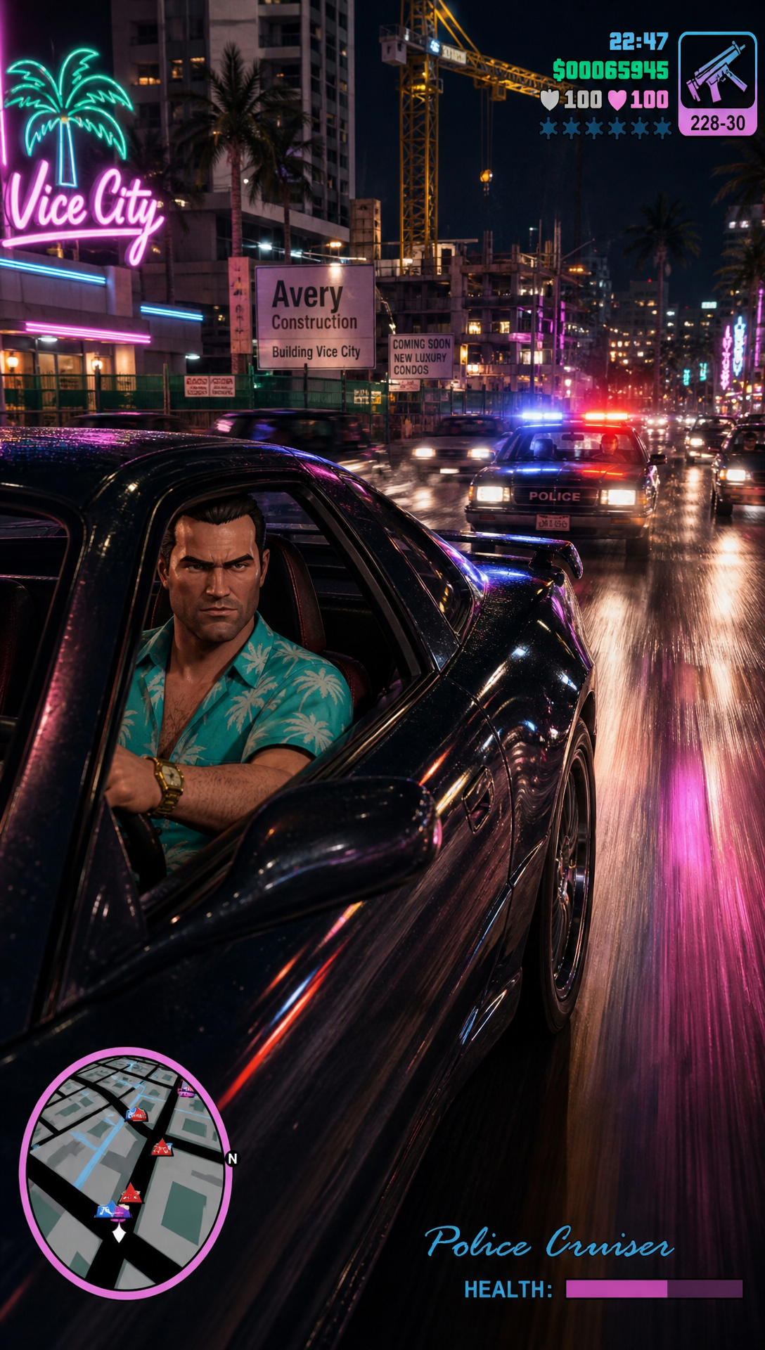 Update: 'do this agin make sure to add the Gta Ui and Tell The actual story in relation to mssions from the game in aseqeunce and depict that shot with game style ui Recap Gta Vice city ', Original prompt:'REcap Gta Vice City '