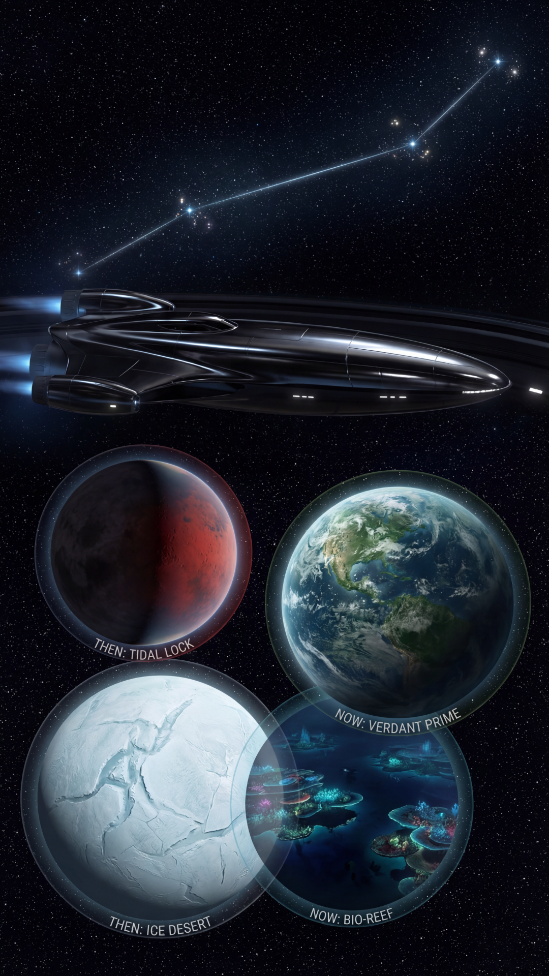 If space is seprated by time ie (space time) how could we ever find aliens as we see space not as it is but as it was aliens will see us as we where not as we are isnt it logical to say we have no idea if a palnet far far away we observe has life as we see it as it was(same if they looking at us they see earth b4 humans) so isnt ot logical to say the universe may be brimming with life but also the universe may have no life as we liteally cannot see them as they are now and life could keep popping in and out of existence in thier own bubbbles all seperated by time it is kinda hard to explore space when all you have to work with is red shifted light this is pussling to me pls explain this concept of Life in space seperated by space time couldnt life be everywhere but at the same time no where, explain this uisng ellaborate descritions depicting spaceships , alen life , etc do not just keep showing me a telesscope over and over again (dumb), explain this is a visually magnificent way this is my 3rd trail , Think HARD pretend i know nothing about space , explain redshift depict aliens and what they see when they look at earth now , show how galaxies and plannets are seperated by time, spaceships , possible alien planets that we see now and have no idea what they have been or what they actuall look like as we see them in the past Do justice to this Topic be broad , discipline , do not rush through this , i need this topic to be broken down and disected in an elegant way that explains multiple concepts of space travel and communication with aliens from humans and multiple aliens perspective , iwant to see possible worlds what could live there how we see them from our time frame how they see us , i what a complete explanation of this topic froma deep perspective.THINK VERY VERY HARD before you respond make this A narrative documentary for the ages