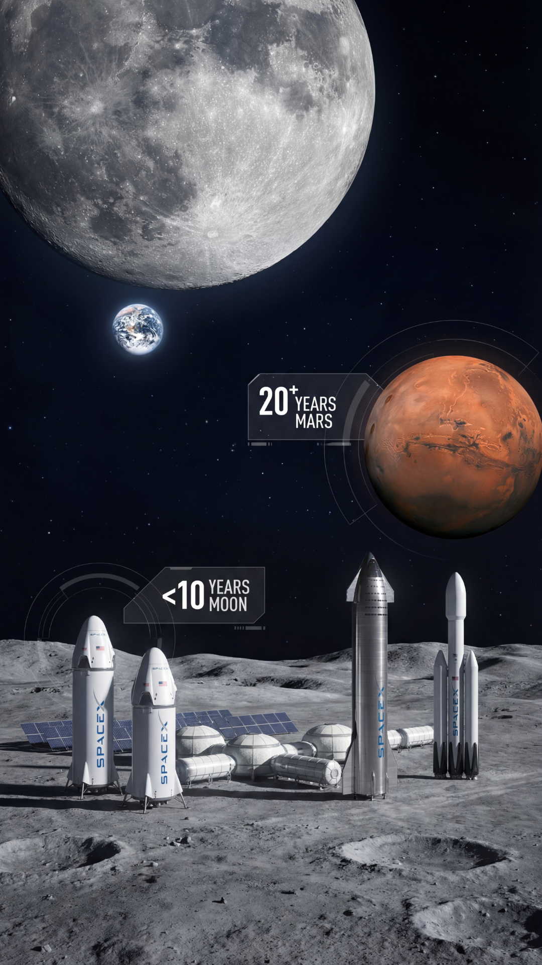 why did elon musk kill the mars plan and now he decided that the Moon is the best alternative check online