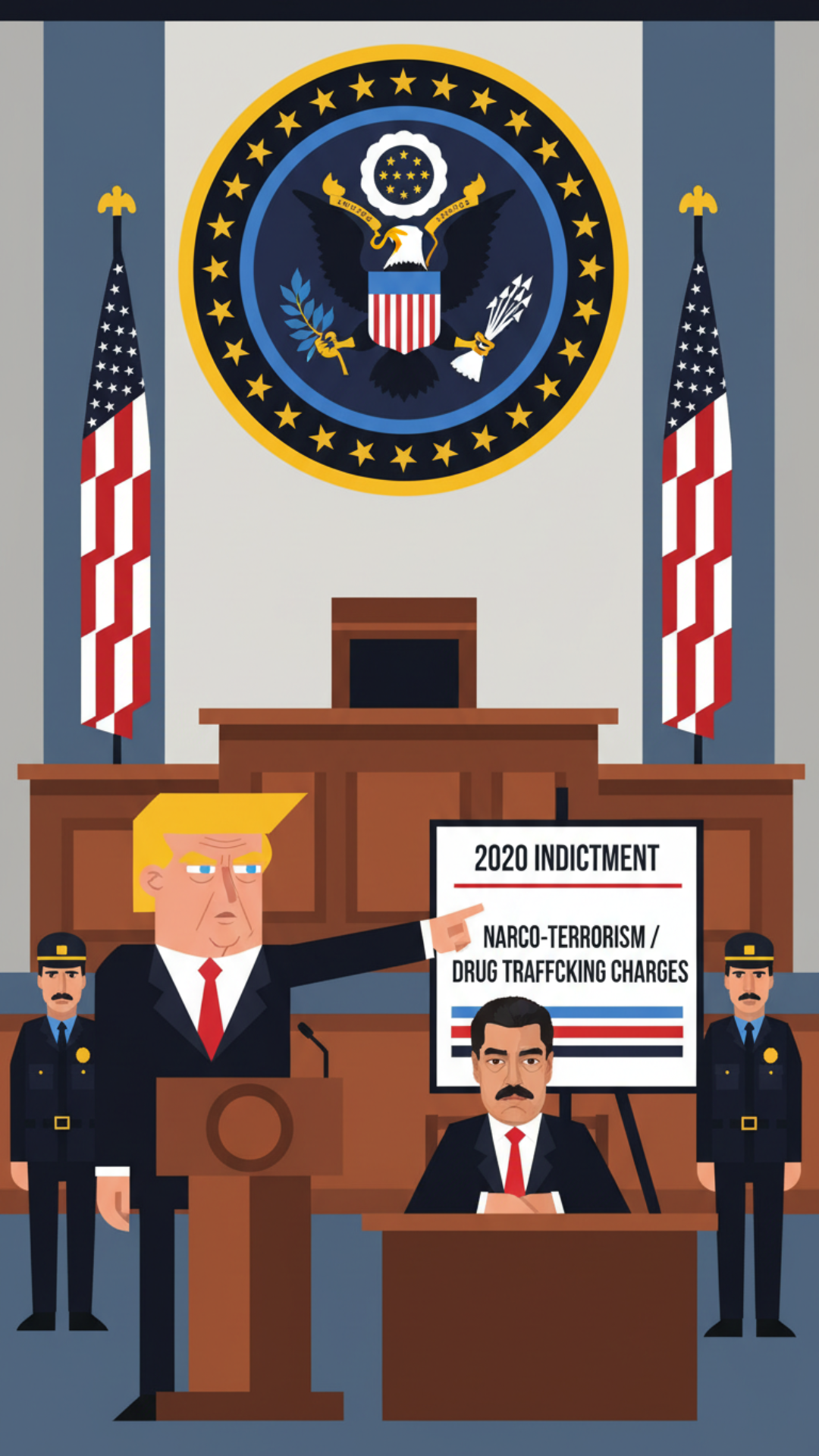 why did donald trump attack venezuela and why did he capture their president check online