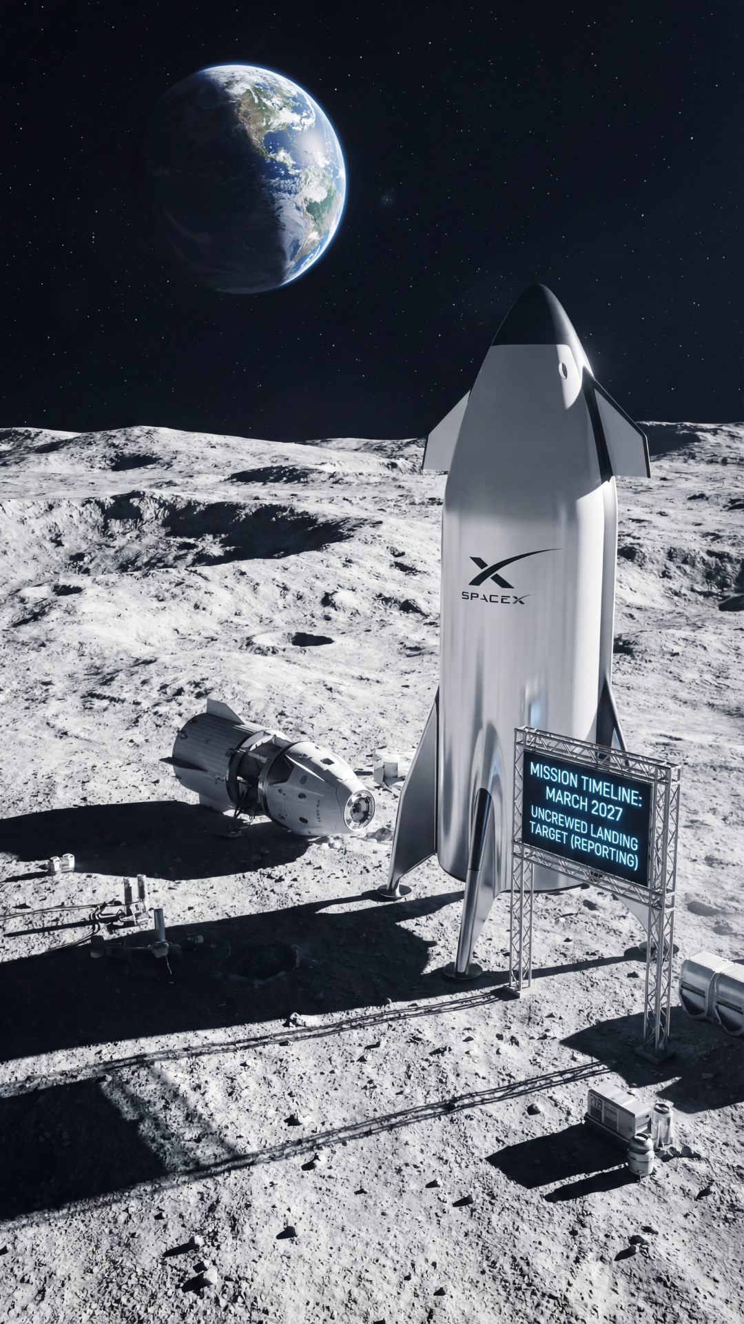 why did elon musk kill the mars plan and now he decided that the Moon is the best alternative check online