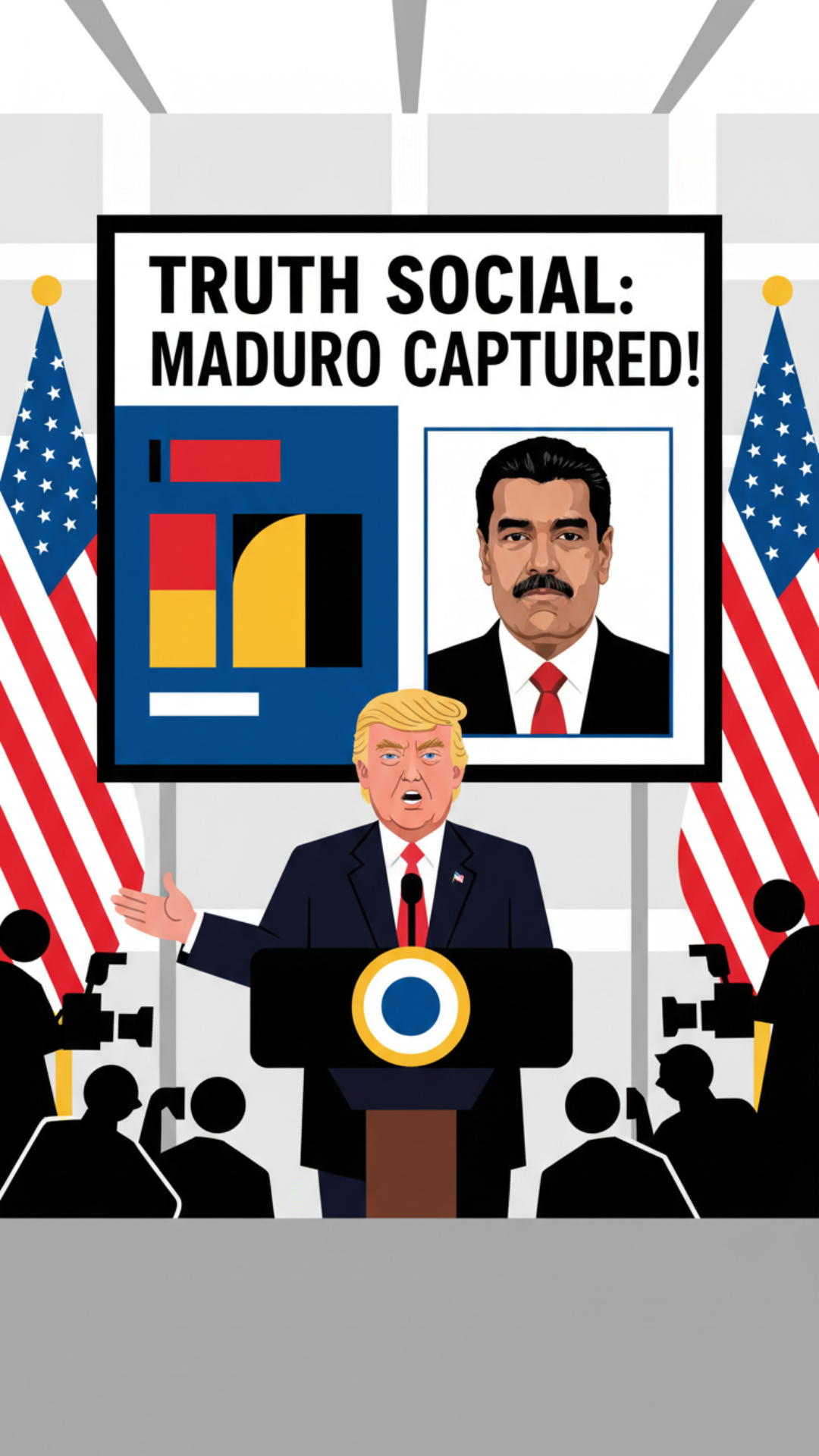 why did donald trump attack venezuela and why did he capture their president check online
