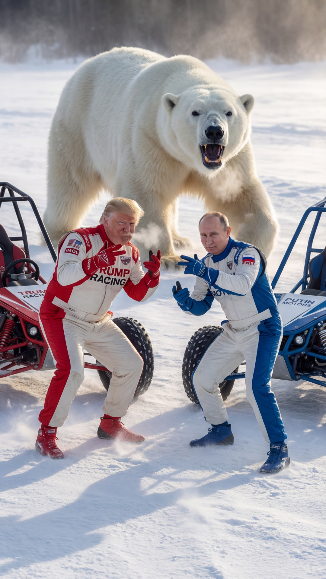 Nascar Legends: Donald & Putin
